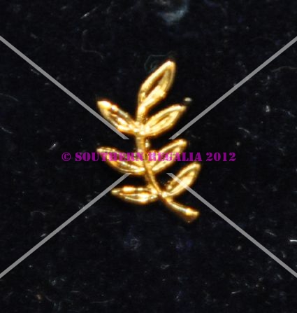 Master Masons Acacia Leaf Lapel Pin - Click Image to Close